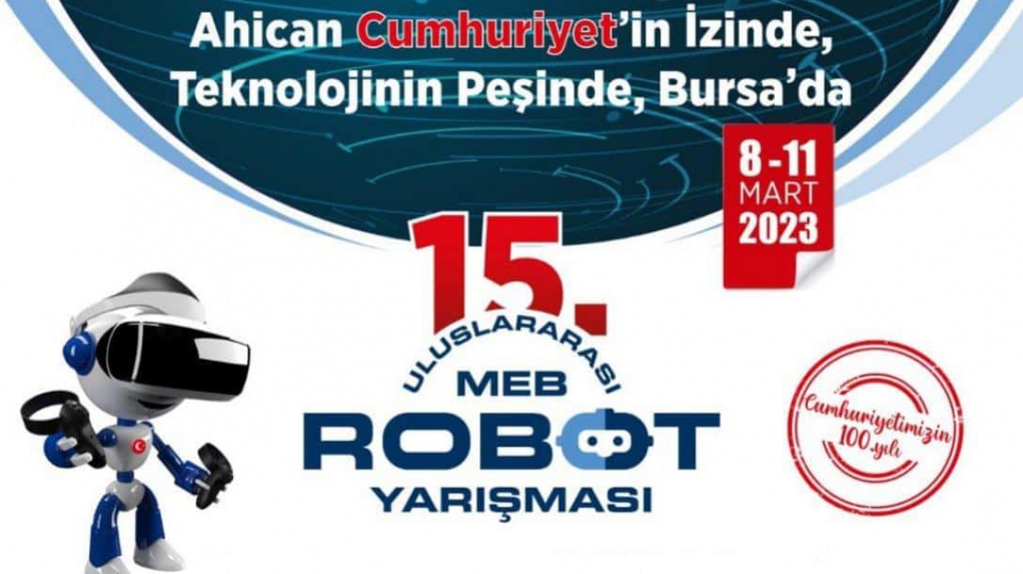 15.Uluslararası MEB Robot Yarışması